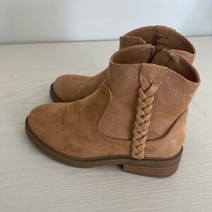 Nordstrom Girls tan booties